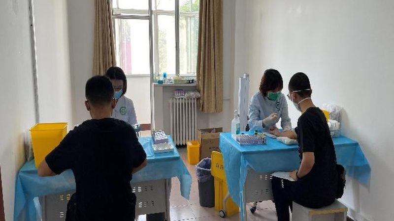 查询单位团检报告时，需要准备以下信息：